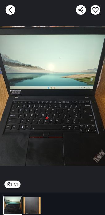 Laptop Lenovo ThinkPad
