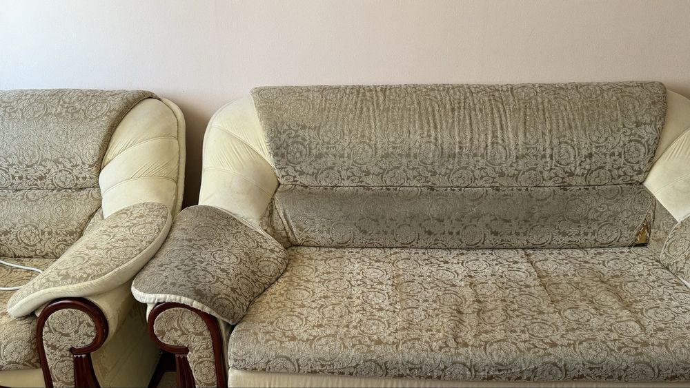 Продам диван ,кресло и софу