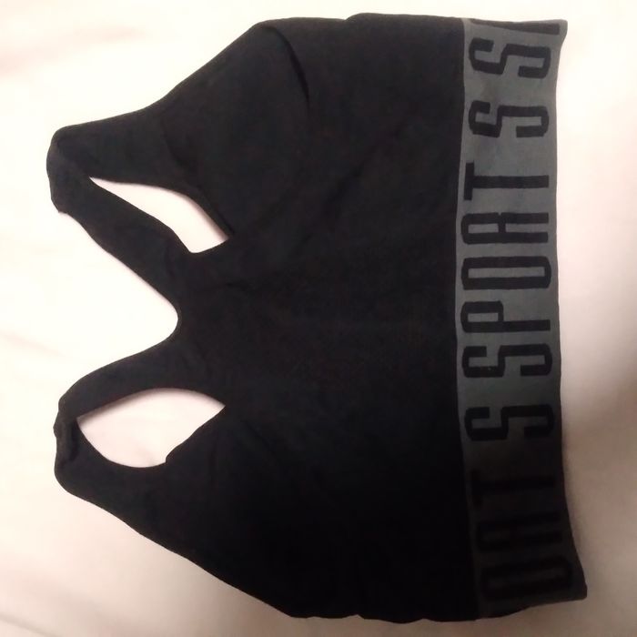 Bustiera sport neagra