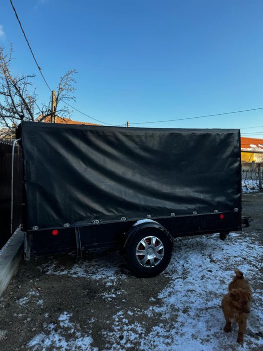 Remorca Westfalia 1200kg, sistem de franare si prelata