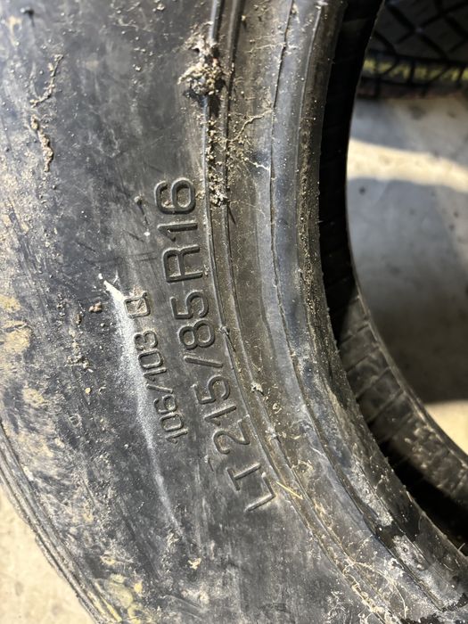 215/85/16 si 7.50-16 anvelope M+S Michelin 750-16