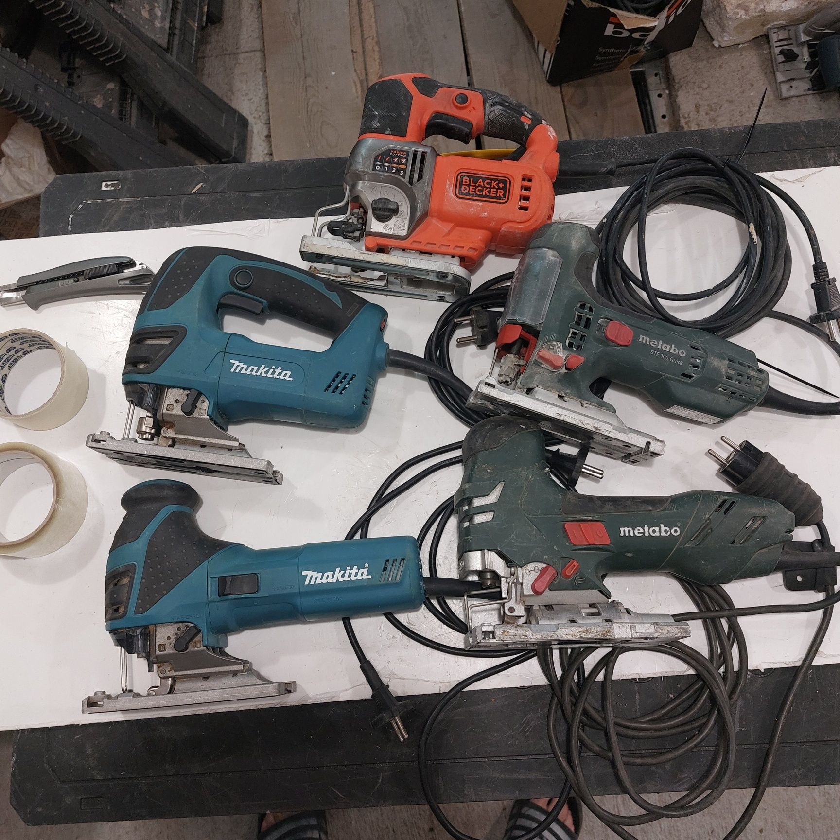 Електрически Прободен трион зеге с обороти Makita Metabo Black and Dec