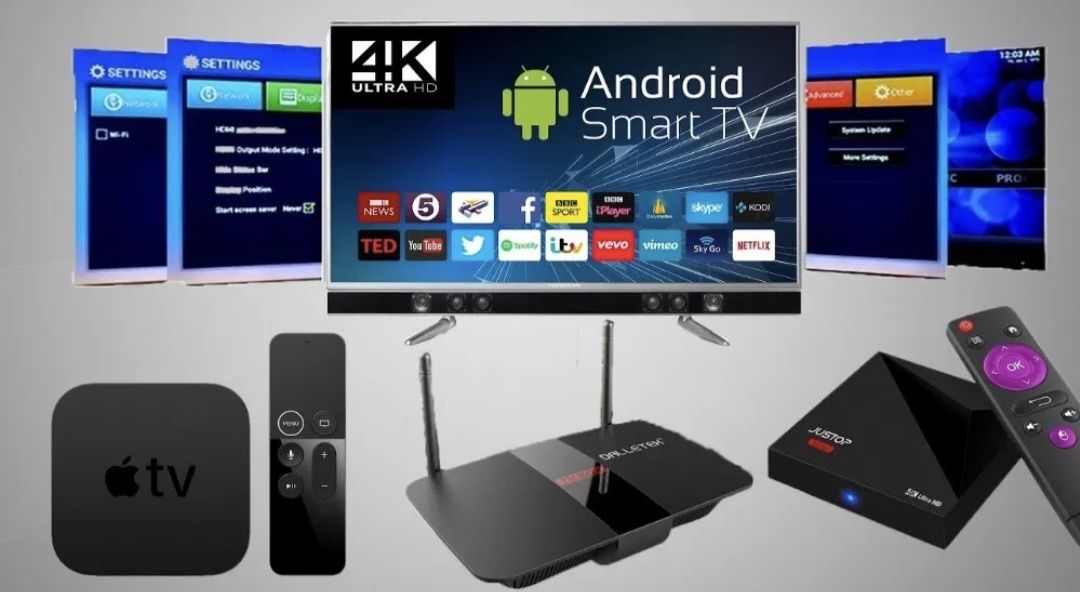 SMART TV BOX пристaвки