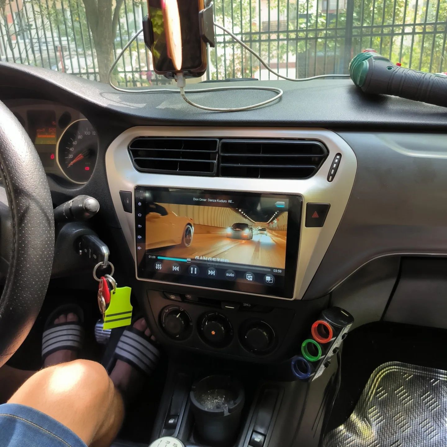 Navigatie Android Citroen C-Elysee Peugeot 301 Waze YouTube GPS USB