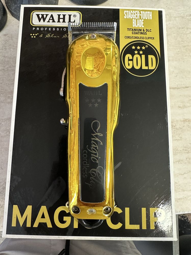 Gamma Boosted + Wahl magic clip Gold