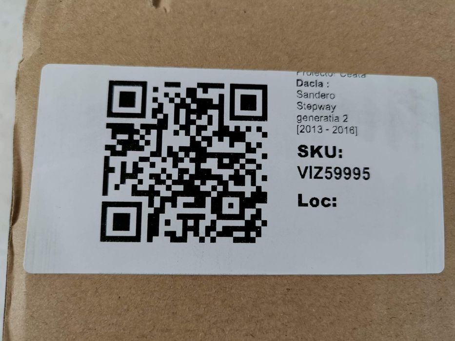 Фар за мъгла Дачия Сандеро Стъпуей / Dacia Sandero Stepway втора генер