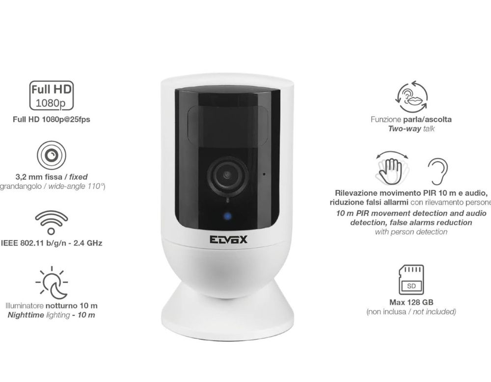 Camera IP Wi-fi. Vimar Elvox, sigilate, mai multe bucati