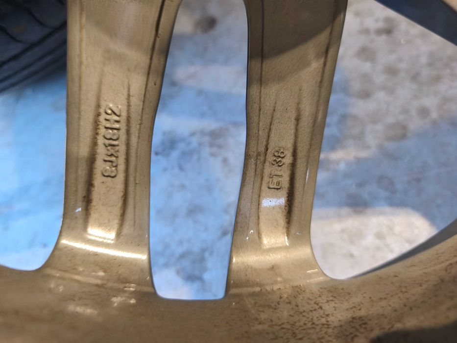 Alutec 18цола 5х112 ет38 J8 гуми Мишелин 225 55 18