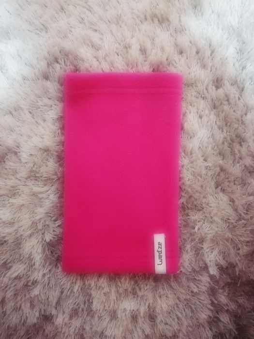 Guler polar damă, roz fucsia, mărime universală, Decathlon, nou