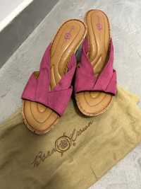 Papuci platforma piele moale Crownshoes 40.5