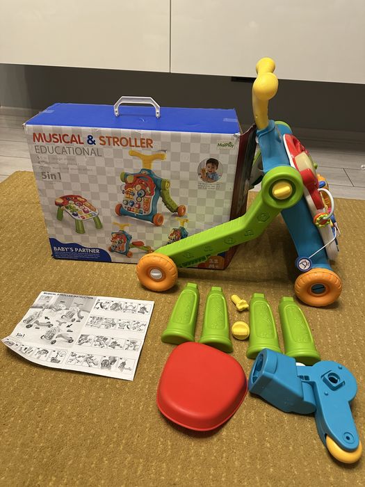 Antemergator 5 in 1 LikeSmart BabyStroller Trike, pentru Copii