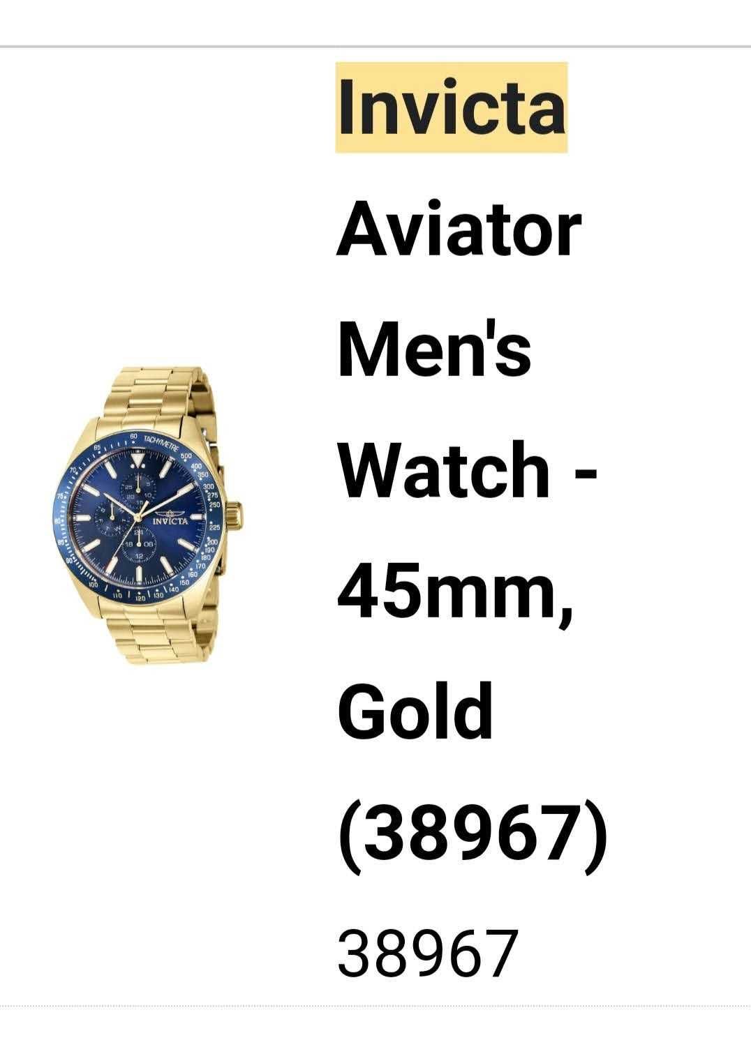 Оигинален Invicta Aviator  180