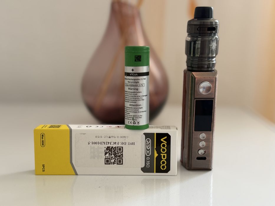 Tigara electronica kit VooPoo M100S 100W cu UFORCE-X