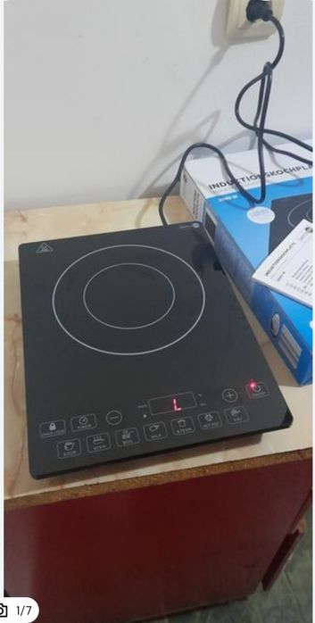 Plita inducție  switch on