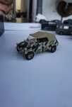 Метален Kubelwagen Volkswagen военнен модел 1:43