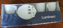Сервиз за кафе, капучино или чай от френски аркопал LUMINARC