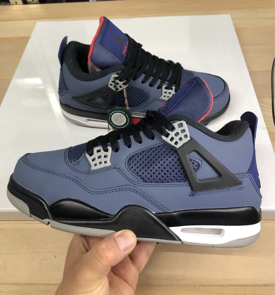 Winterized Loyal Blue Jordan Retro 4 Air Jordan 4 Retro