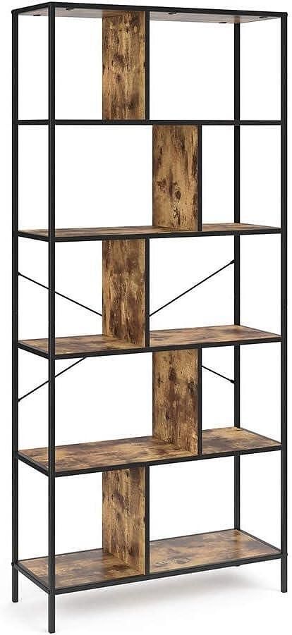 Стенен рафт  vicco loft fyrk bookshelf,