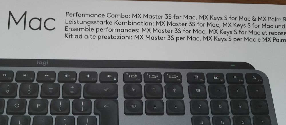 Logitech MX Keys S Combo for Mac – чисто нов