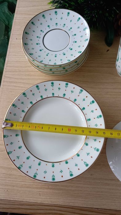 Сервиз за кафе от костен порцелан