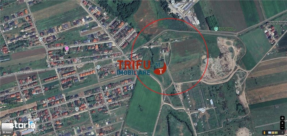 Teren 1808 mp de vanzare zona Alba-Micesti