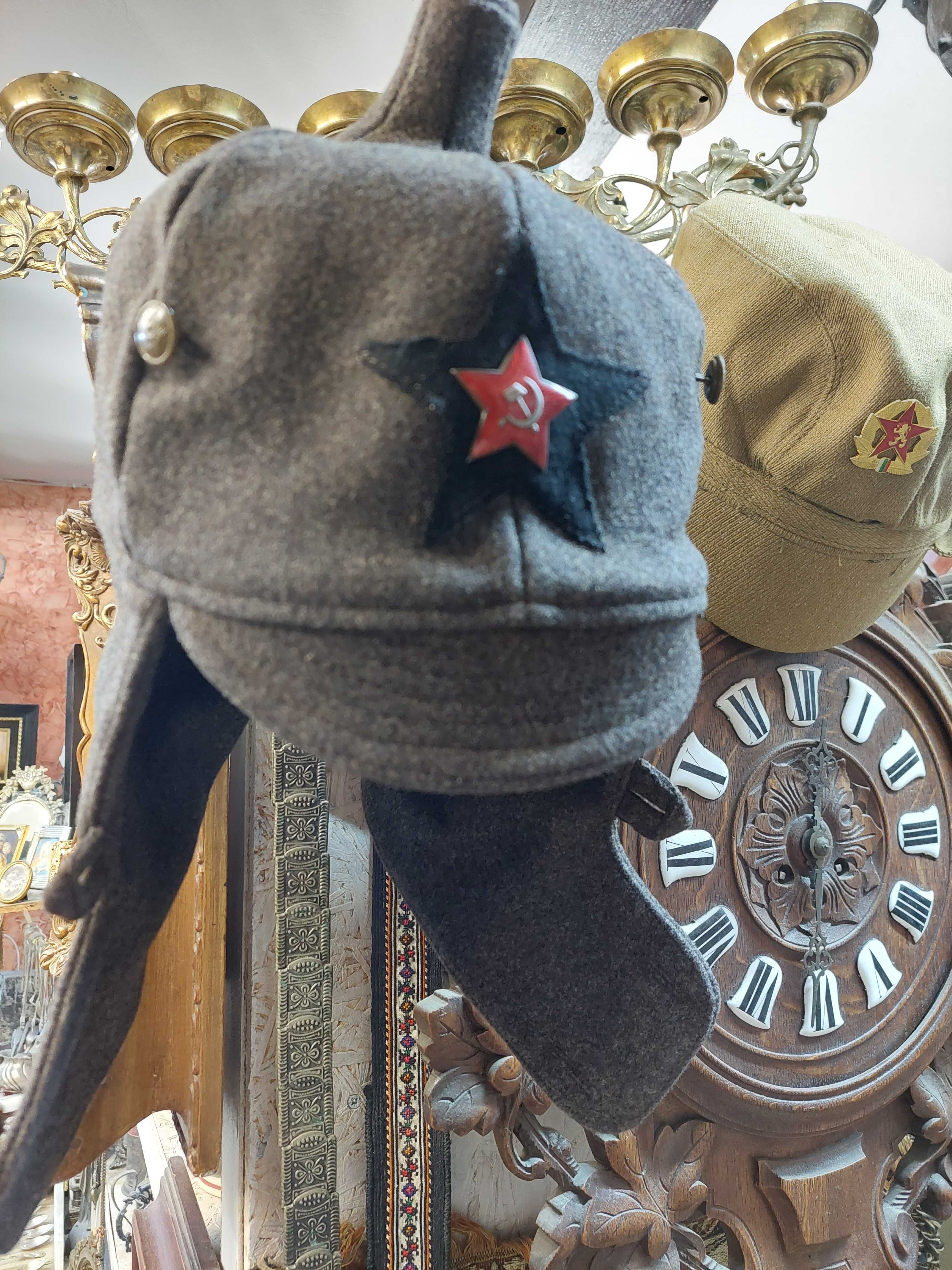 СССР-Зимна шапка будьоновка НКВД 1928-1943 год.