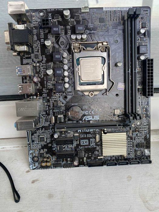 MotherBoard Asus h110m-k вместе с процессором intel core i3 6100