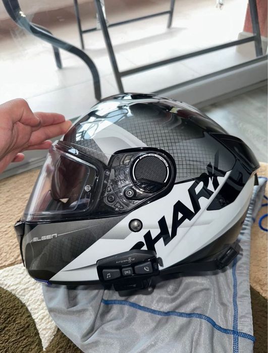 Каска SHARK SPARTAN GT Elgen + intercom