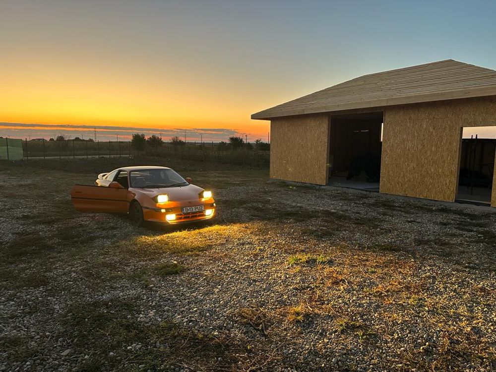 Toyota MR 2, Fabricat 1992 ,170 cp, Portocaliu