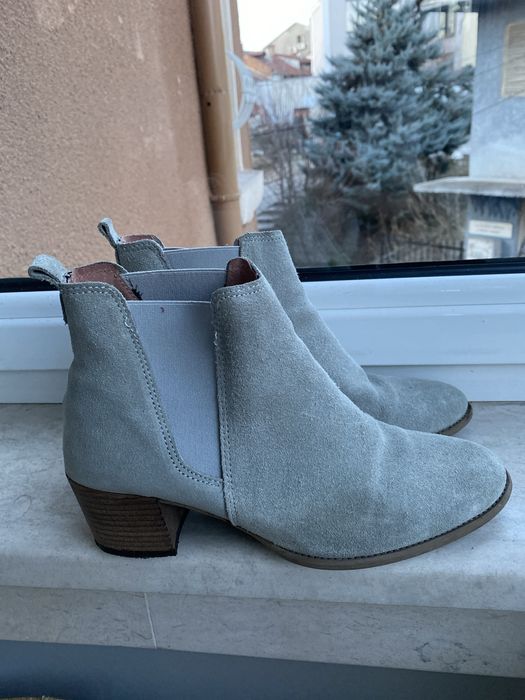 Боти велур на ток 40 номер