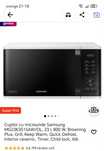 Cuptor cu microunde Samsung MG23K3515AW  nou