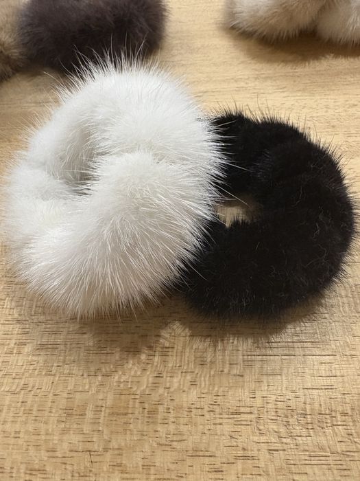 украса за коса от норка