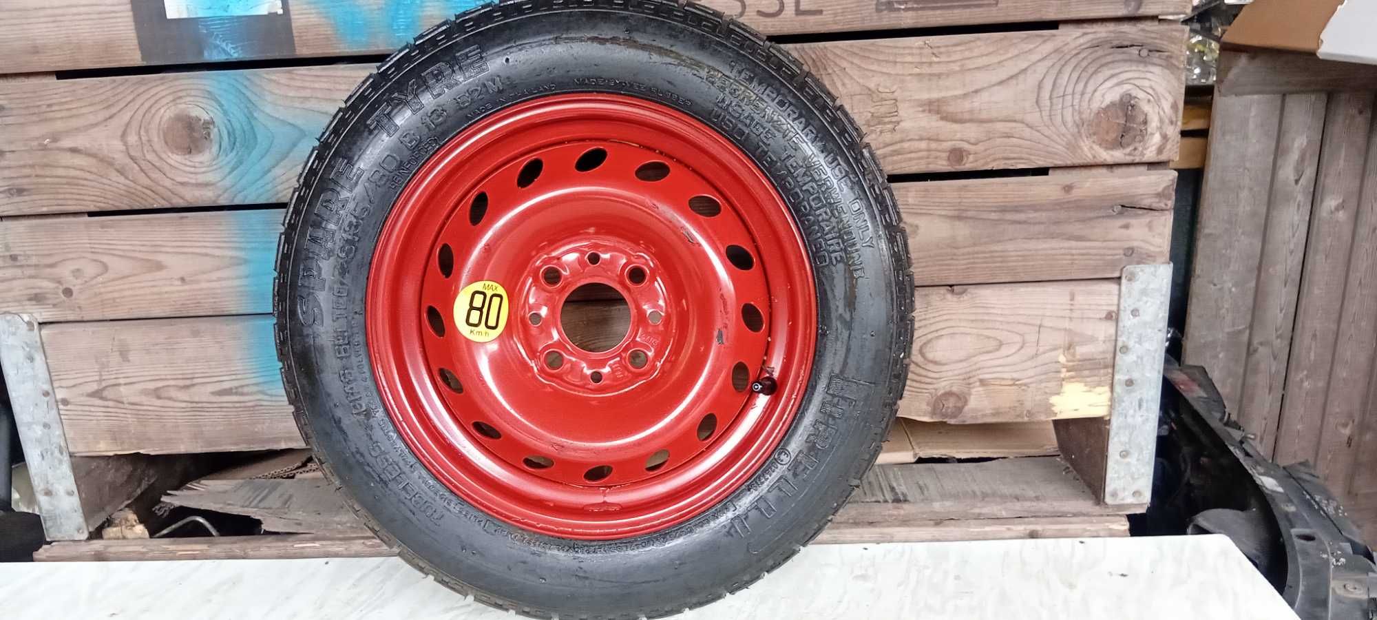 Roata Rezerva Slim Fiat Lancia Alfa Romeo Fiat Panda 169 R13