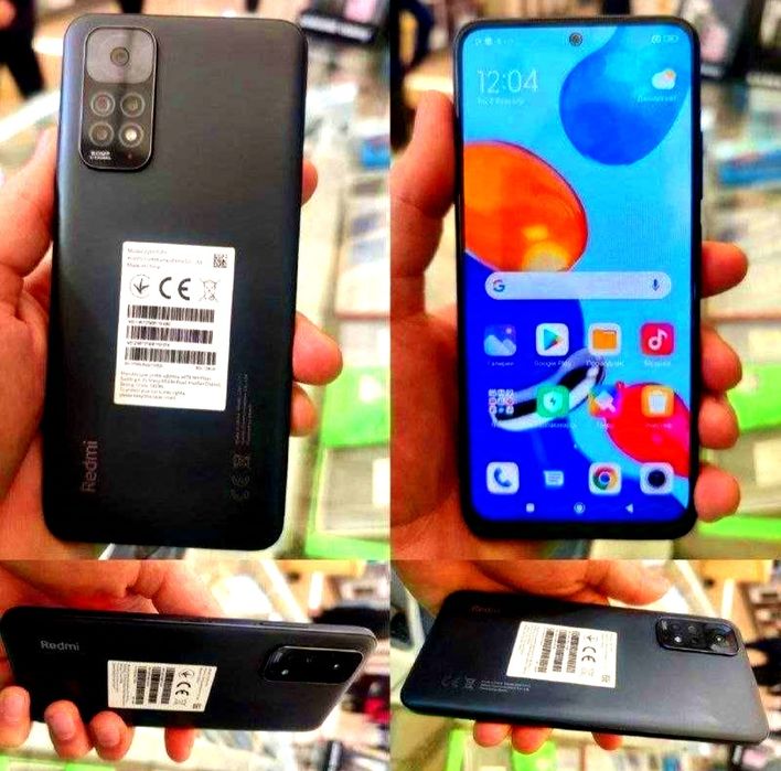 Yangi Redmi Note 11 128Gb Matt Black