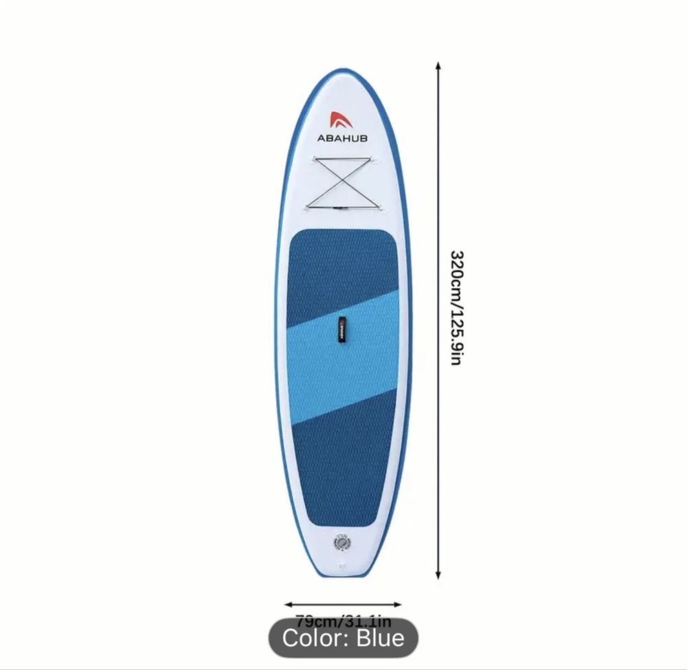 Paddle board ABAHUB 320 см – пълен сет + БОНУСИ!