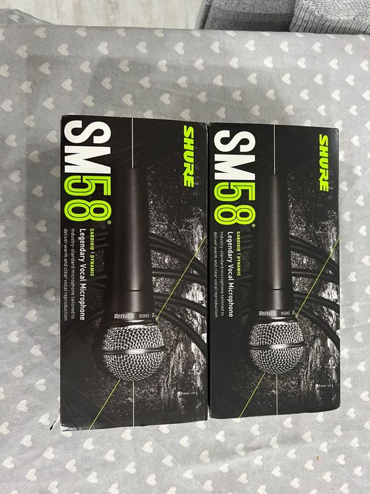 Микрофон SHURE SM58 x2