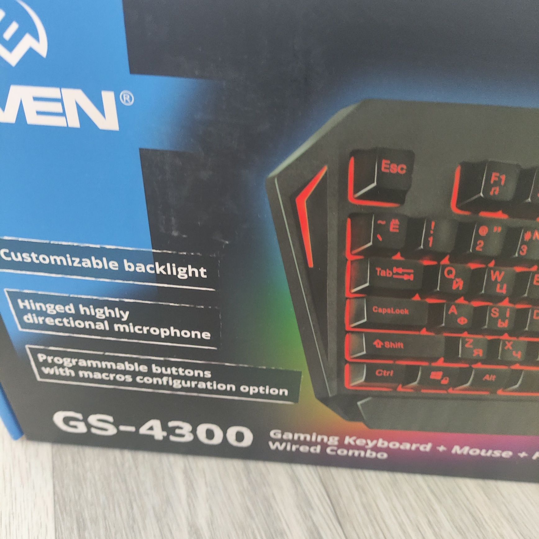 Игровые SVEN GS-4300 Наушники клавиатура мышка