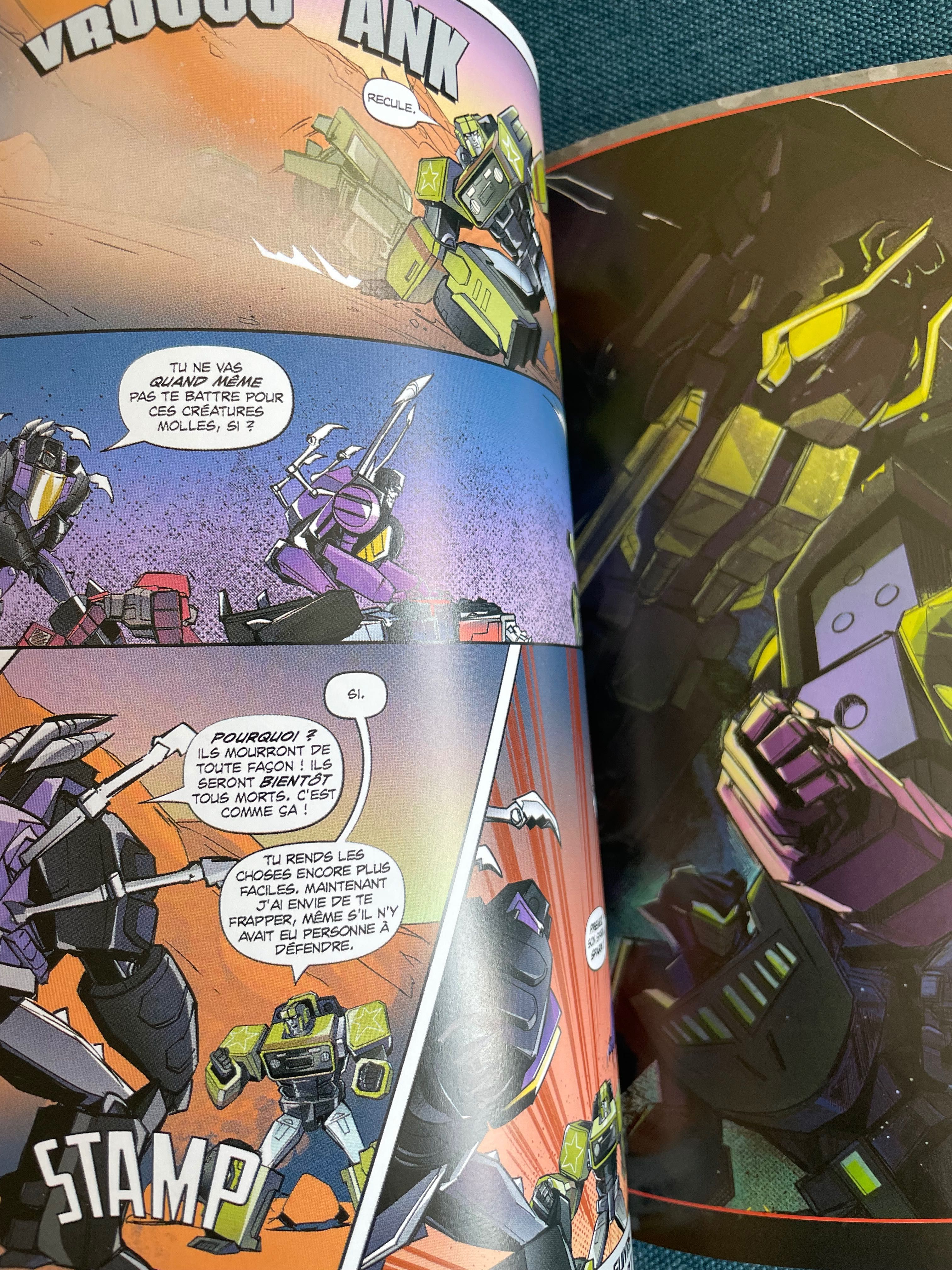 Комикс Transformers war world escape