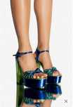Sandale noi AZALEA WANG Multi Blue 36