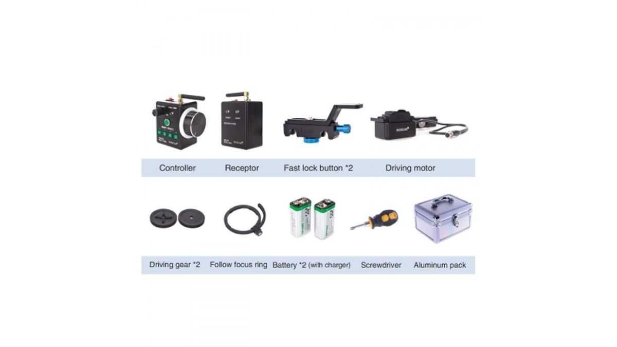 Wondlan - sistem Follow Focus wireless