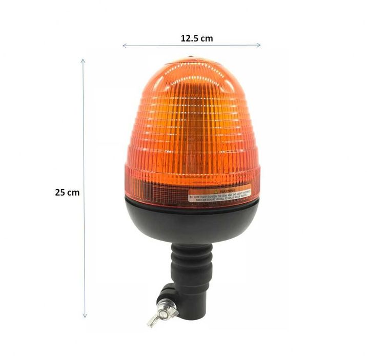 LED ЛЕД Аварийна Сигнална лампа Маяк Буркан 12V/24V