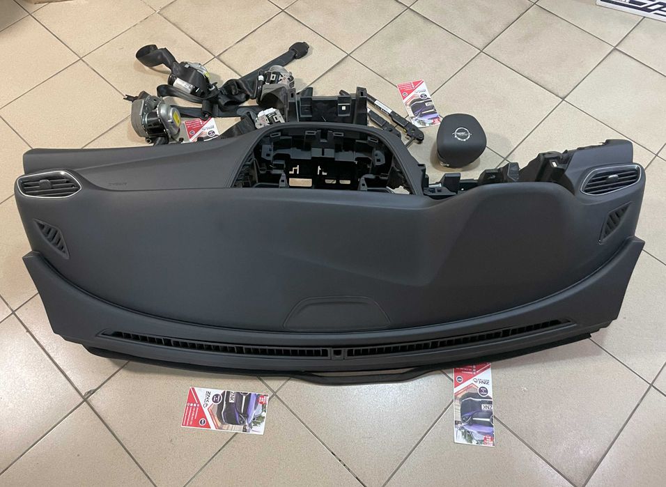 Opel GrandLand X - plansa de bord - kit airbag - centuri de siguranta