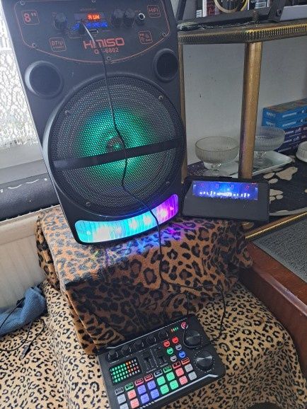 Mixer audio cu efecte și Bluetooth pentru sunet de calitate Consola DJ