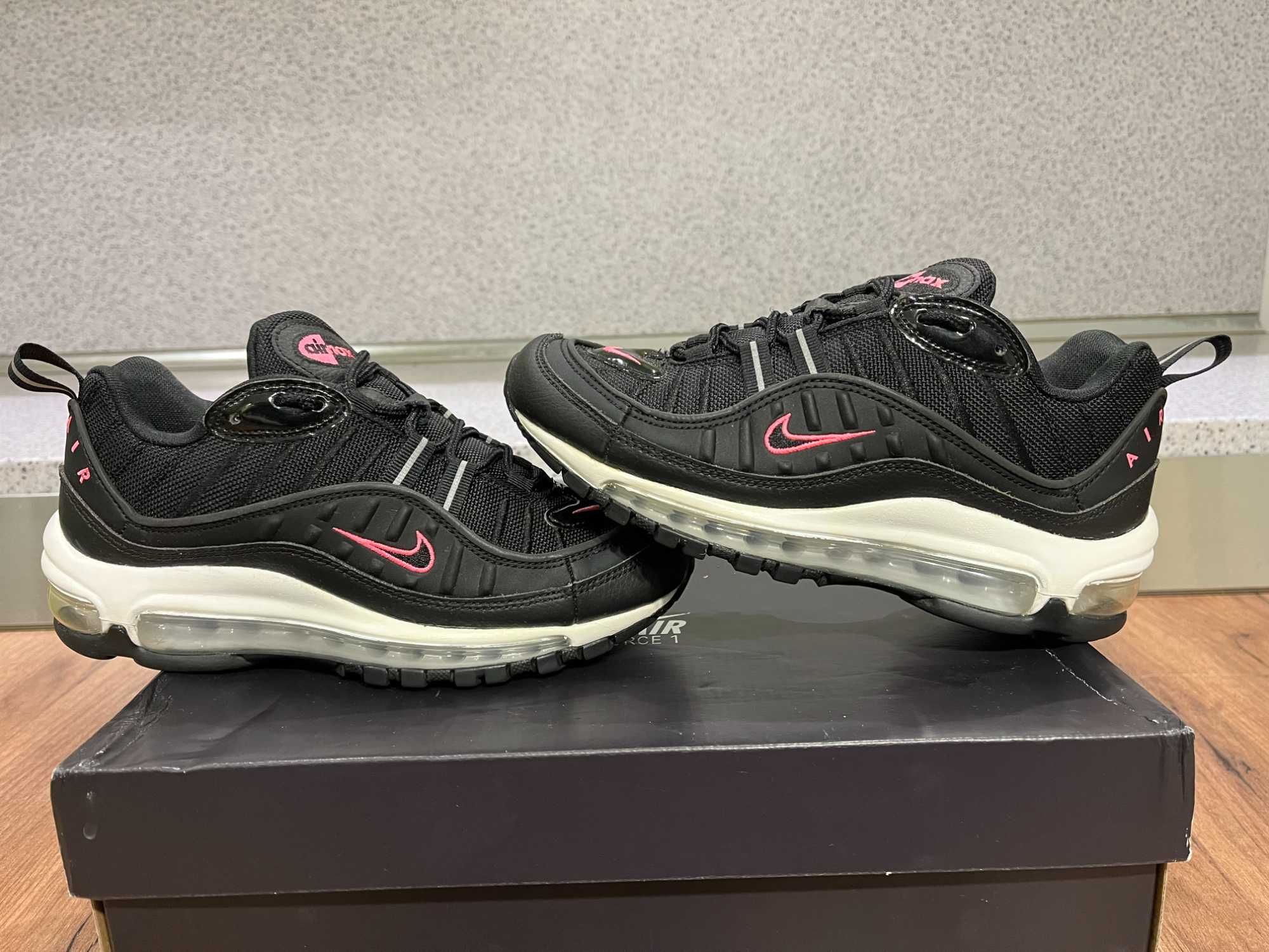 ОРИГИНАЛНИ *** Nike Air Max 98 Reflective /  Black Pink