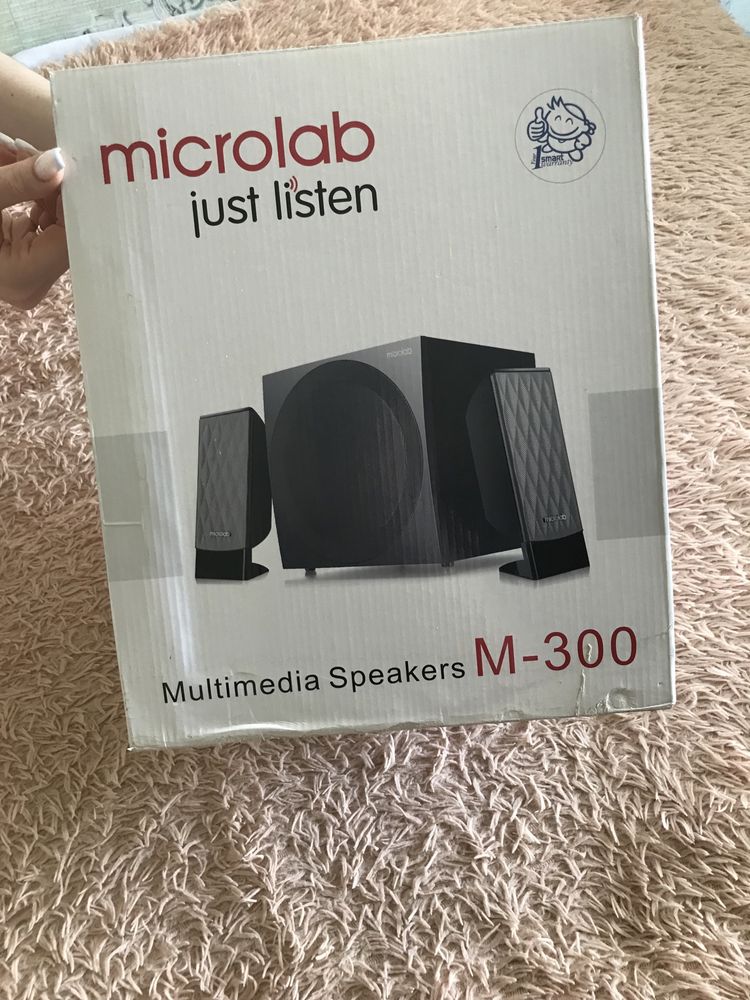 Продам колонки и сабвуфер Microlab M-300