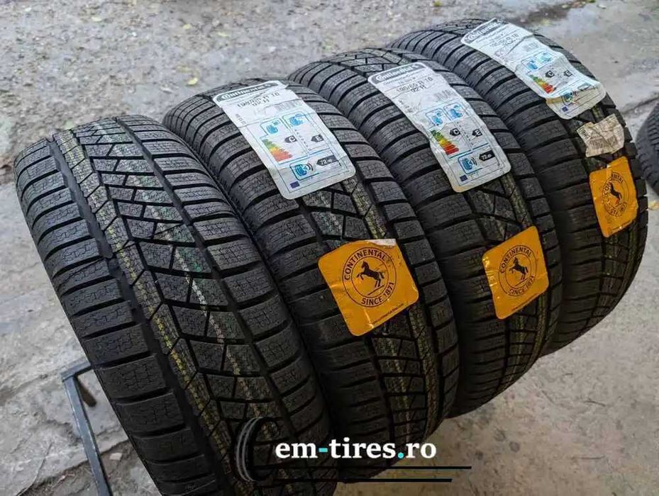 SET 4 Anvelope Iarna 195/65 R16 CONTINENTAL ContiWinterContact TS830P