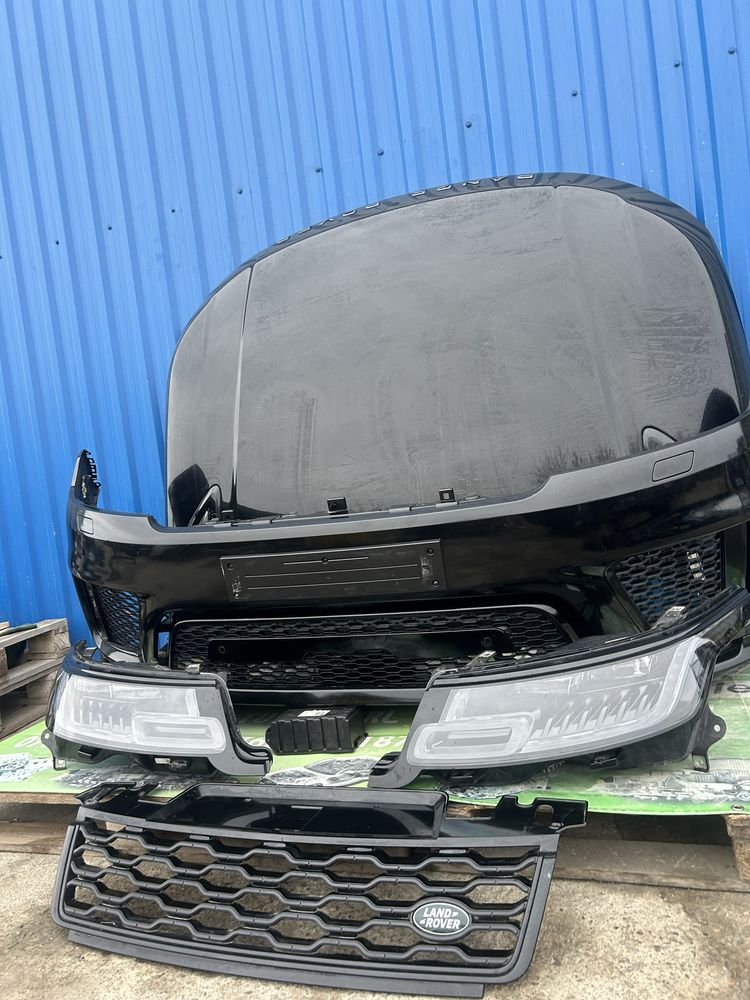 Bară față, capotă, faruri , trager, aripi Range Rover Sport Facelift