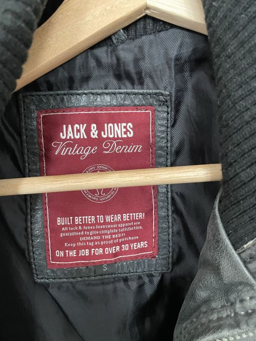 Geaca piele Jack & Jones de barbati