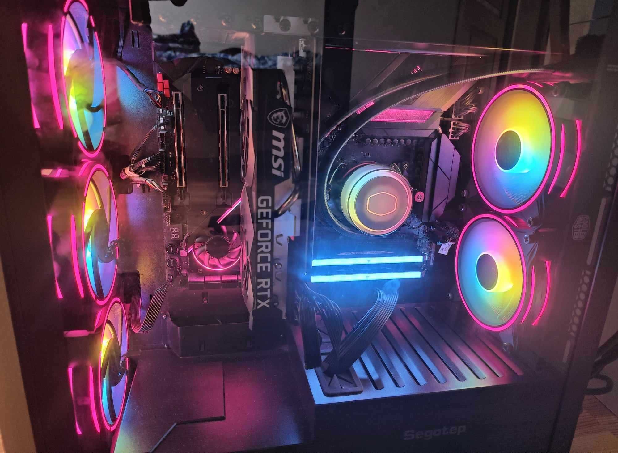 PC Gaming RTX 3070 + Ryzen 7 5800X + Razer Motherboard x570