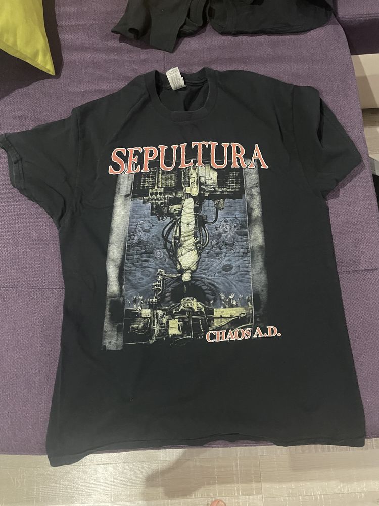 Метъл Тениски на Sepultura и Sodom